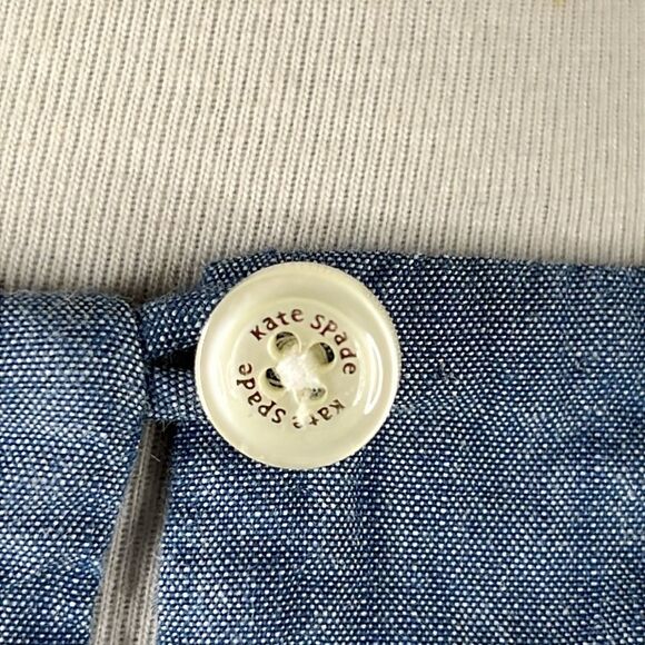Kate Spade Chambray Blair Dress with Smocking Size 0 - Picture 11 of 12